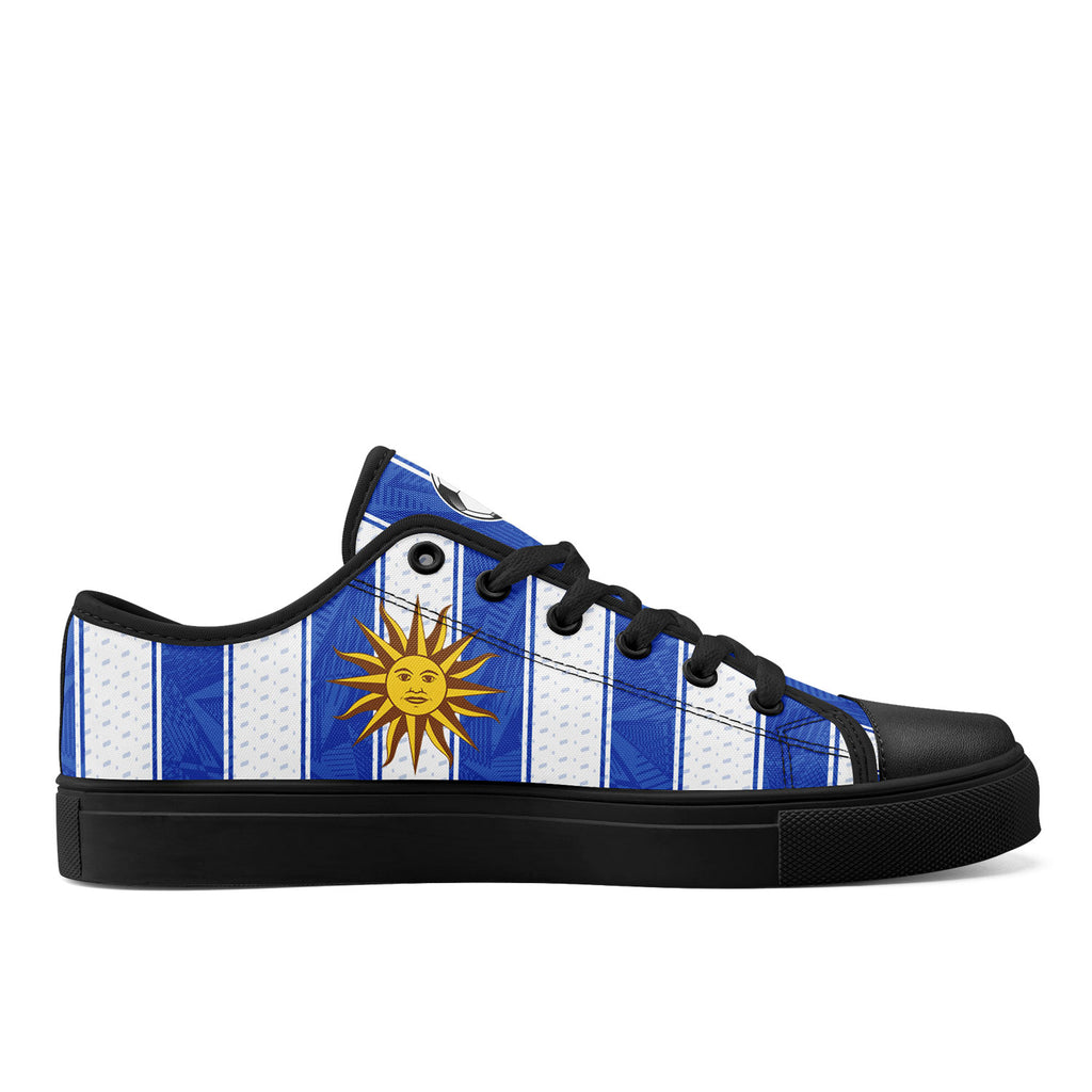 Custom Uruguay 2026 World Cup Sneakers DIY Country Flag Running Shoes Lightweight Sport Shoes Gift for Football Fans Personalized Team Name and Logo FN027-F009107-3