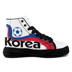 Custom South Korea 2026 World Cup Sneakers DIY Country Flag Running Shoes Lightweight Sport Shoes Gift for Football Fans Personalized Team Name and Logo FN039-F009106-3