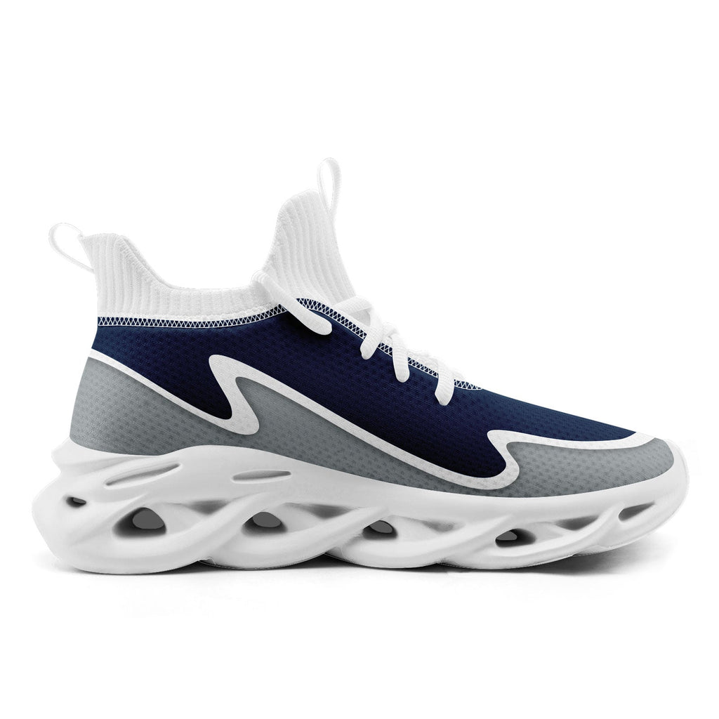 Custom Blue Gray Maxsoul Shoes Personalized Sneaker FN030A-E020011-19