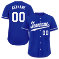 Custom Blue Classic Style White Personalized Authentic Baseball Jersey BSBJ01-bd0faea