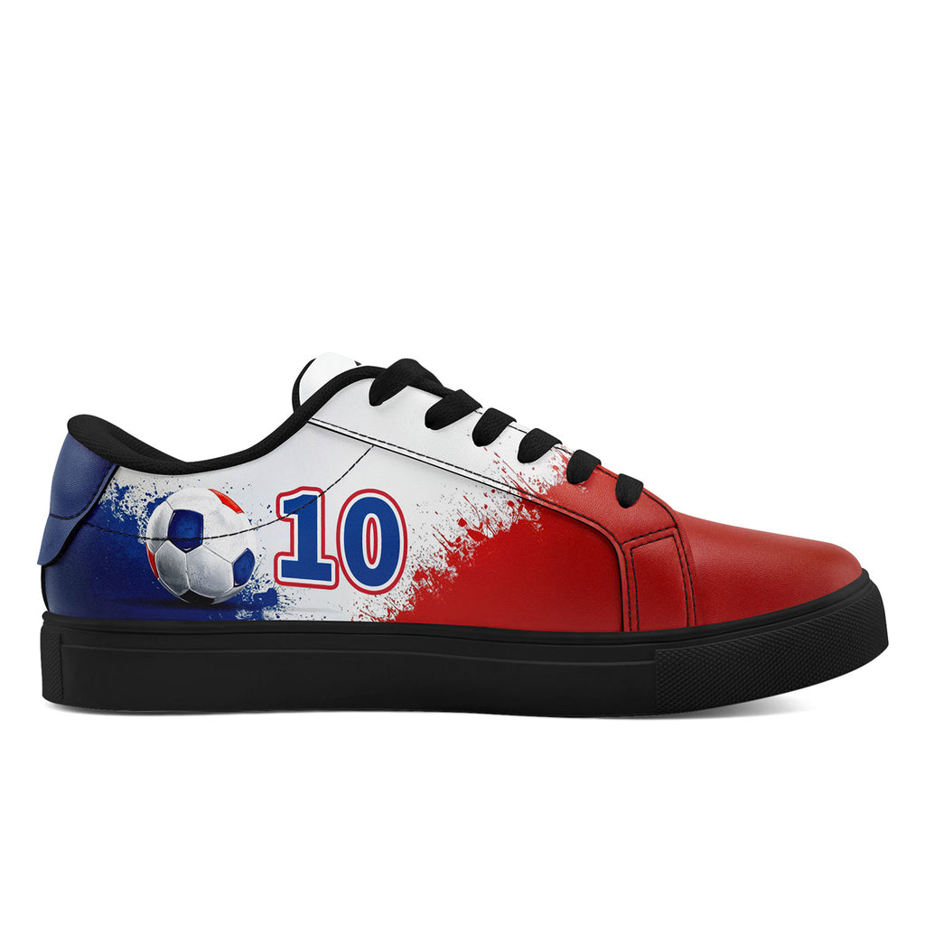 Custom South Korea 2026 World Cup Sneakers DIY Country Flag Running Shoes Lightweight Sport Shoes Gift for Football Fans Personalized Team Name and Logo FN023-F009080-4
