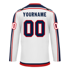 Custom White Personalized Hockey Jersey HCKJ01-D0a70fa