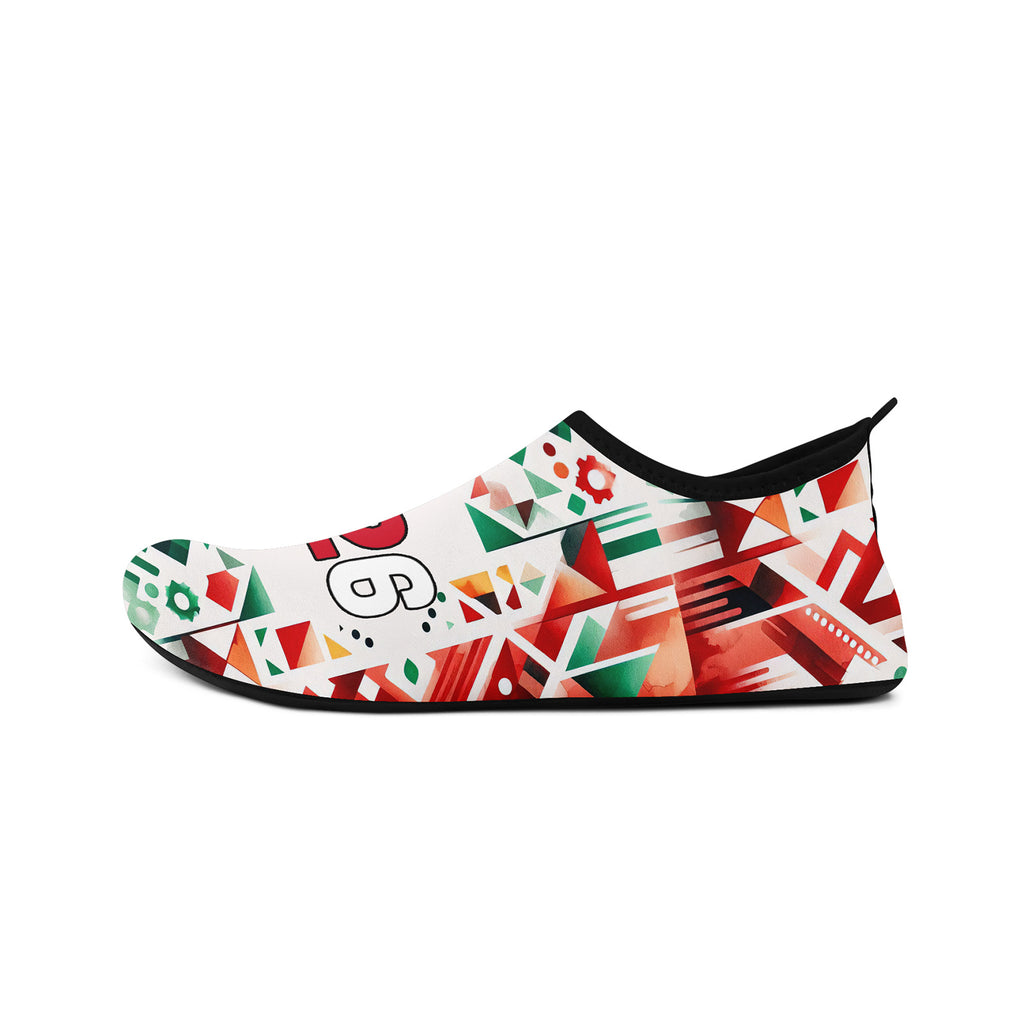 Custom 2026 World Cup Mexico Sneakers DIY Country Flag Running Shoes Lightweight Sport Shoes Gift for Football Fans Personalized Team Name and Logo FN086-F023097-2
