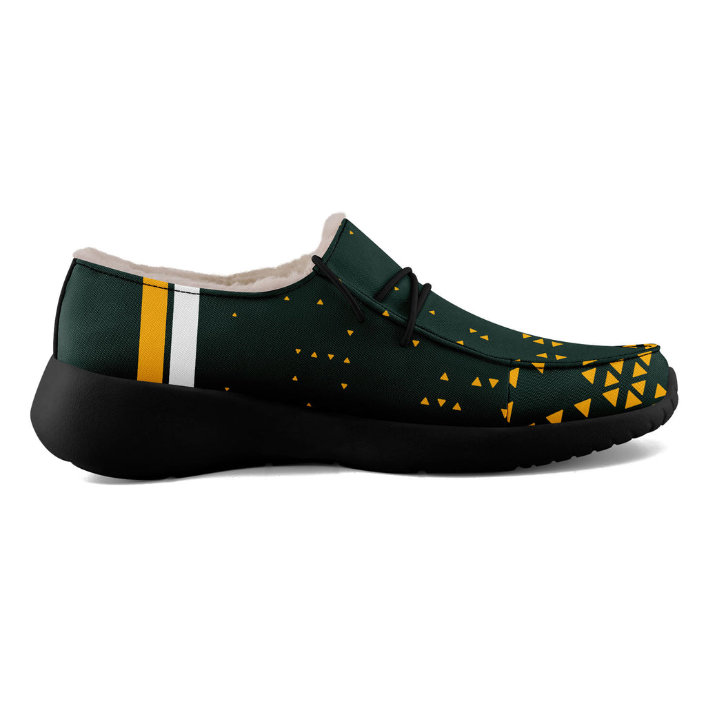 Custom Green Yellow Green Bay Shoes Personalized Sneaker FN042-D020279-13