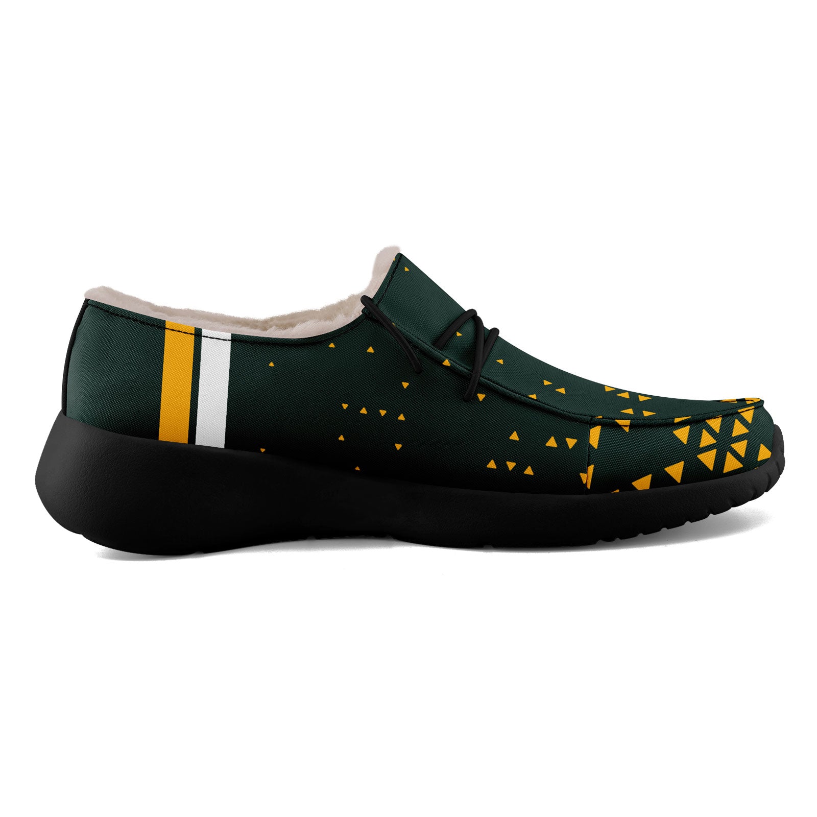 Custom Green Yellow Green Bay Shoes Personalized Sneaker FN042-D020279-13