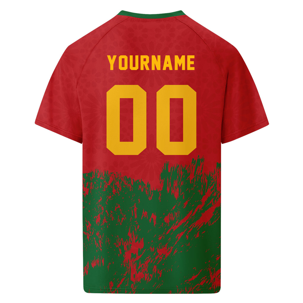Custom Morocco 2026 World Cup Football Shirt Customized Soccer Jersey for Fans Add Your Name & Number FZ190-F009117-2