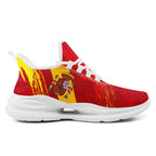 Custom Spain 2026 World Cup Sneakers DIY Country Flag Running Shoes Lightweight Sport Shoes Gift for Football Fans Personalized Team Name and Logo FN079-F020028-1