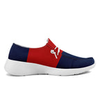 Custom Gray Red Blue New England Jacket and Sports Shoes Combo Offer Personalized Combo ZH-D020294-26
