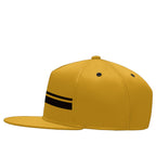 Custom Yellow Pittsburgh Hat Sport Design Cap Stitched Adjustable Personalized PR067B-D020262-30