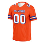 Custom Orange Denver Personalized Authentic Football Jersey FBJ02-E0601-14