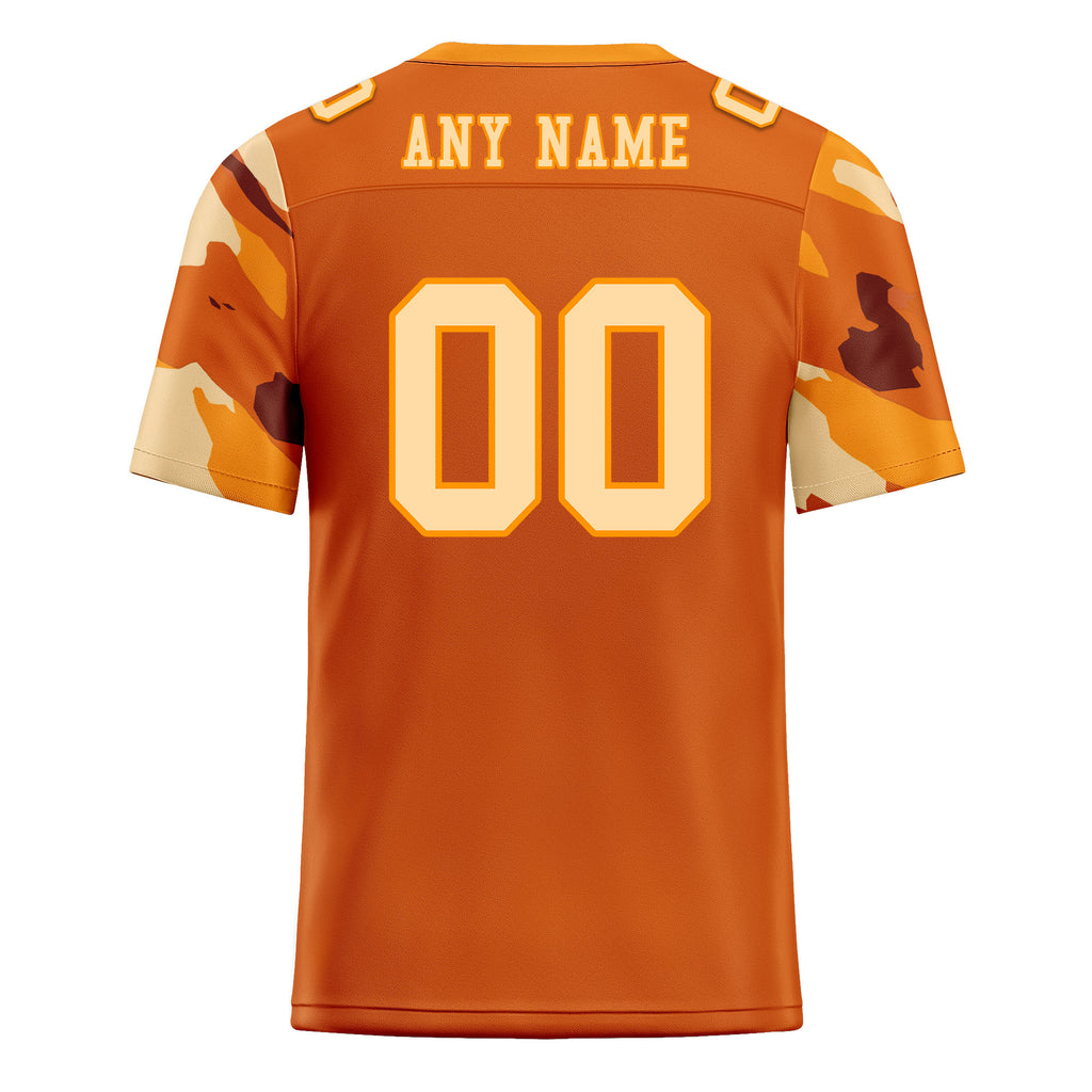 Custom Camo Personalized Authentic Football Jersey FBJ02-D06130