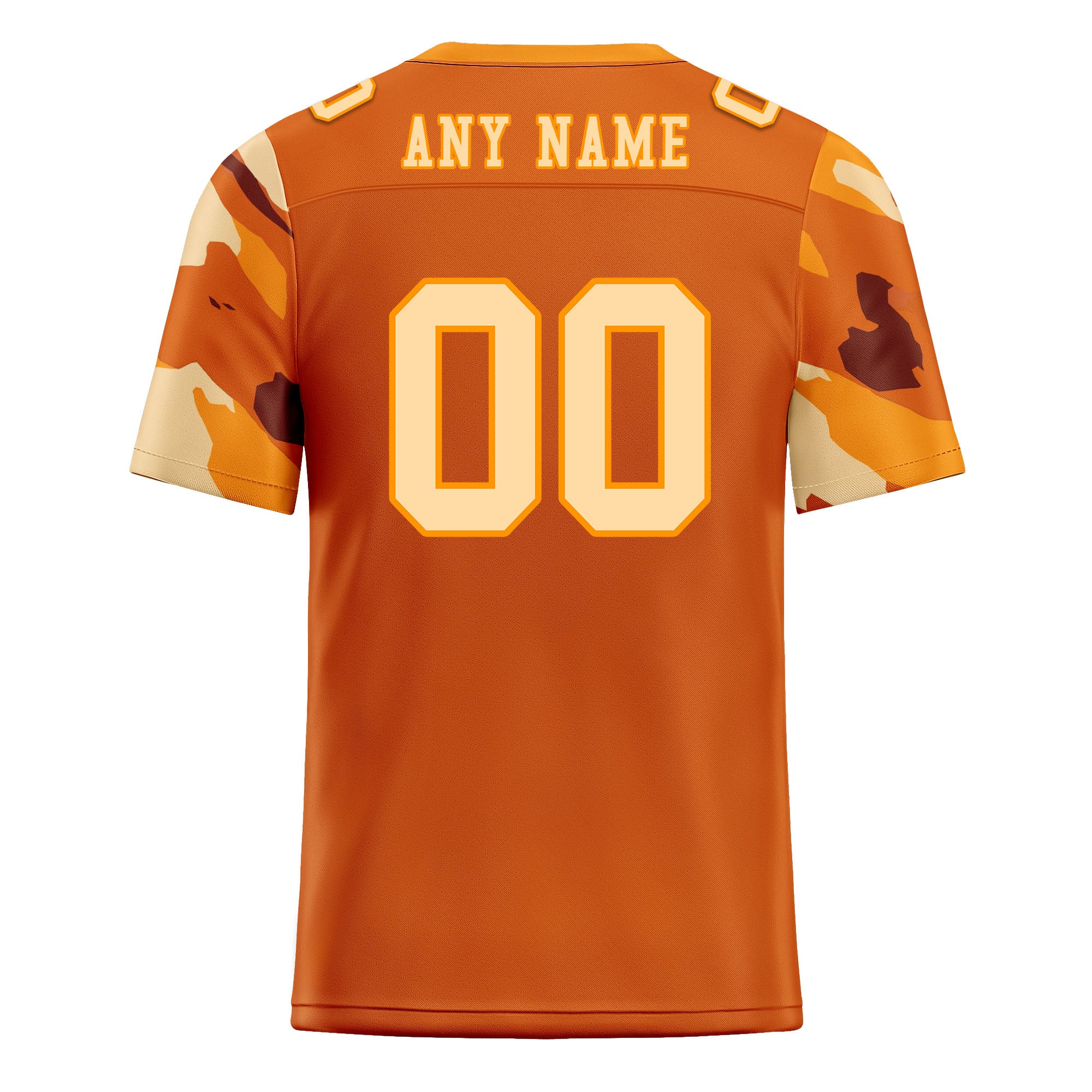 Custom Camo Personalized Authentic Football Jersey FBJ02-D06130