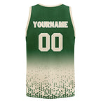 Custom Green Yellow Fade Fashion Sports Uniform Basketball Jersey BBJ01-D020102-7