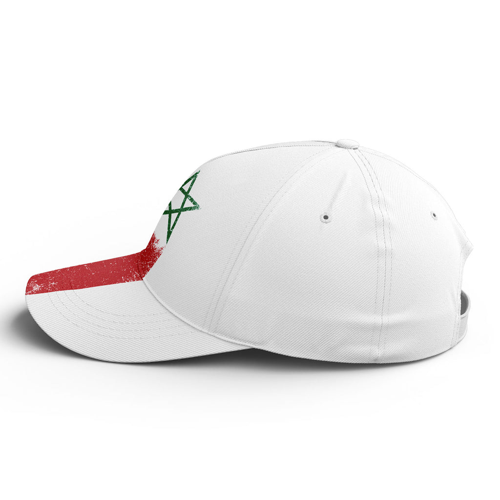 Personalized 2026 Morocco Soccer Fan Hat - Add Your Name & Design Custom 2026 Football Tournament Hat YW061-F009128-1