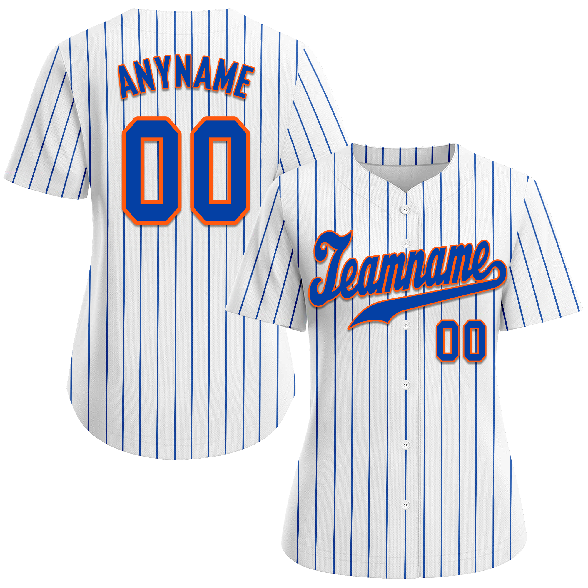 Custom White Classic Style Blue Personalized Authentic Baseball Jersey BSBJ01-bd0fa07