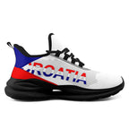 Custom Croatia 2026 World Cup Sneakers DIY Country Flag Running Shoes Lightweight Sport Shoes Gift for Football Fans Personalized Team Name and Logo FN079-F009105-1