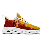 Custom Spain 2026 World Cup Sneakers DIY Country Flag Running Shoes Lightweight Sport Shoes Gift for Football Fans Personalized Team Name and Logo FN003-F025036-1