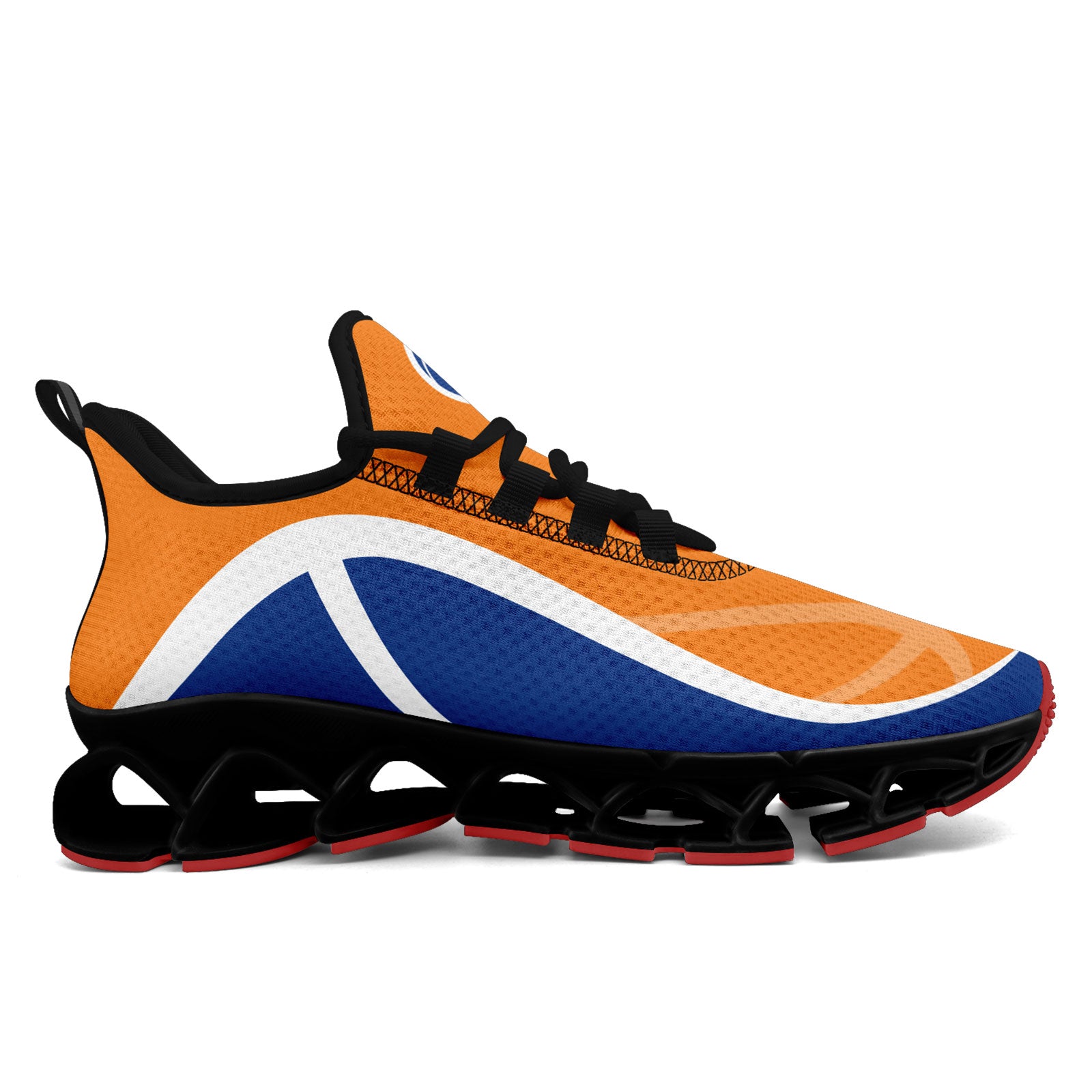 Custom Blue Orange Maxsoul Shoes Personalized Sneaker FN003XD-D020391-3