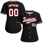Custom Black Classic Style White Personalized Authentic Baseball Jersey BSBJ01-bd0fad0