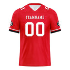 Custom Red Black Houston Football Jersey and Firesoul Sports Shoes Combo Offer Personalized Combo ZH-D020273-12