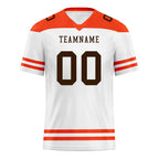 Custom Cleveland Personalized Authentic Football Jersey FBJ02-E0607-8