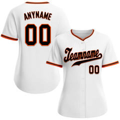 Custom White Classic Style Black Personalized Authentic Baseball Jersey BSBJ01-bd0fae8