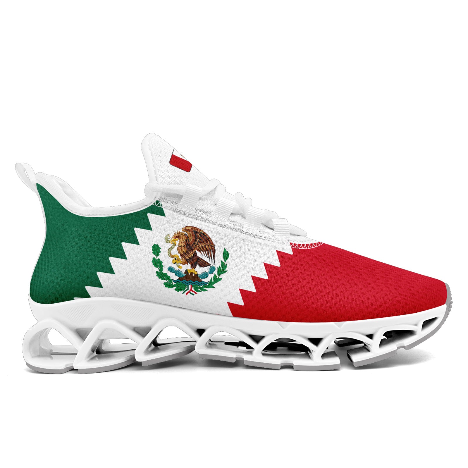 Custom 2026 World Cup Mexico Sneakers DIY Country Flag Running Shoes Lightweight Sport Shoes Gift for Football Fans Personalized Team Name and Logo FN003XD-F023050-3