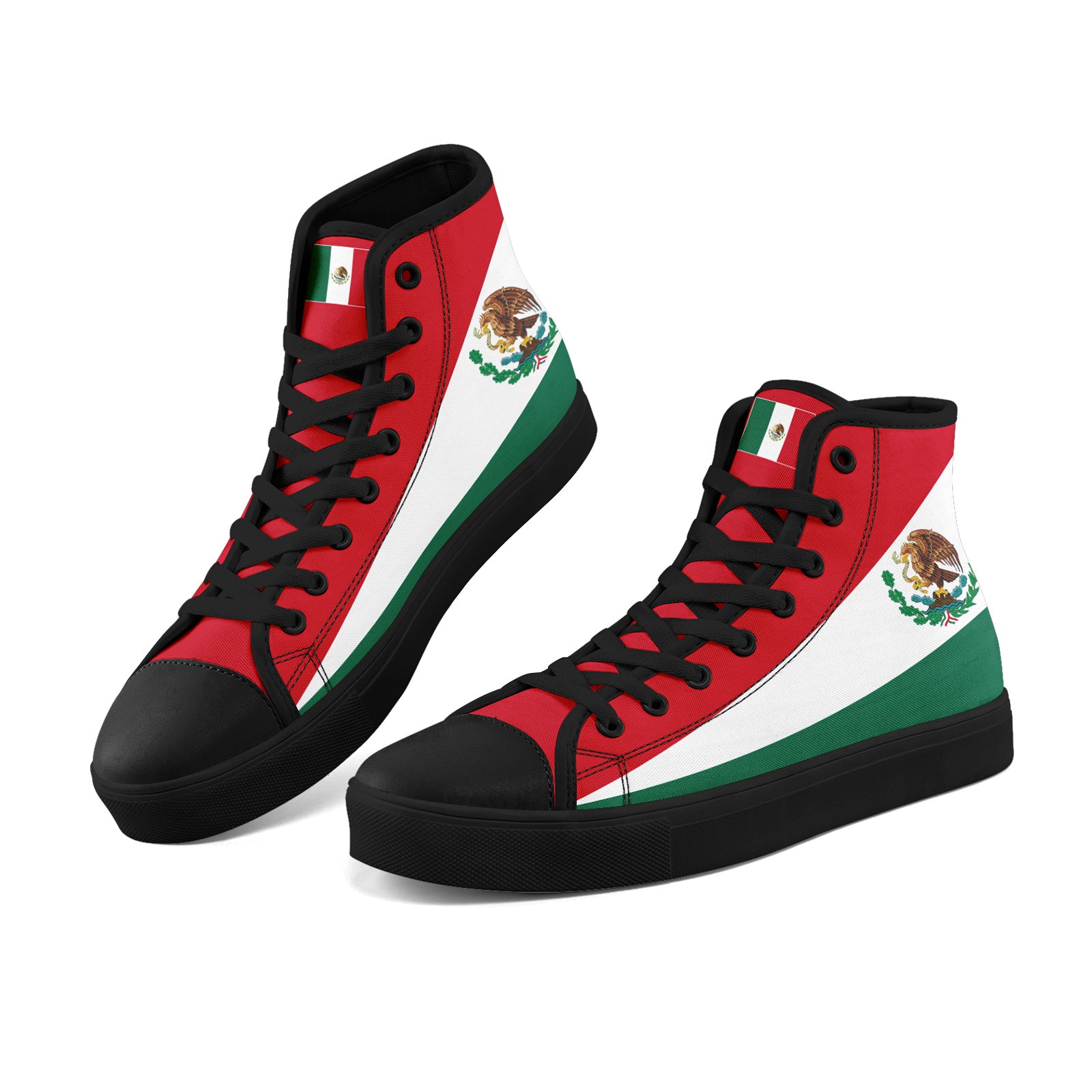 Custom 2026 World Cup Mexico Sneakers DIY Country Flag Running Shoes Lightweight Sport Shoes Gift for Football Fans Personalized Team Name and Logo FN024-F023059-4
