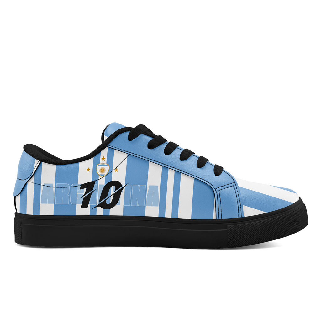Custom 2026 World Cup Argentina Sneakers DIY Country Flag Running Shoes Lightweight Sport Shoes Gift for Football Fans Personalized Team Name and Logo FN023-F027051-5