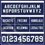 Custom Blue White Indiana High-Performance American Football Jersey FBJ06-D023001-14