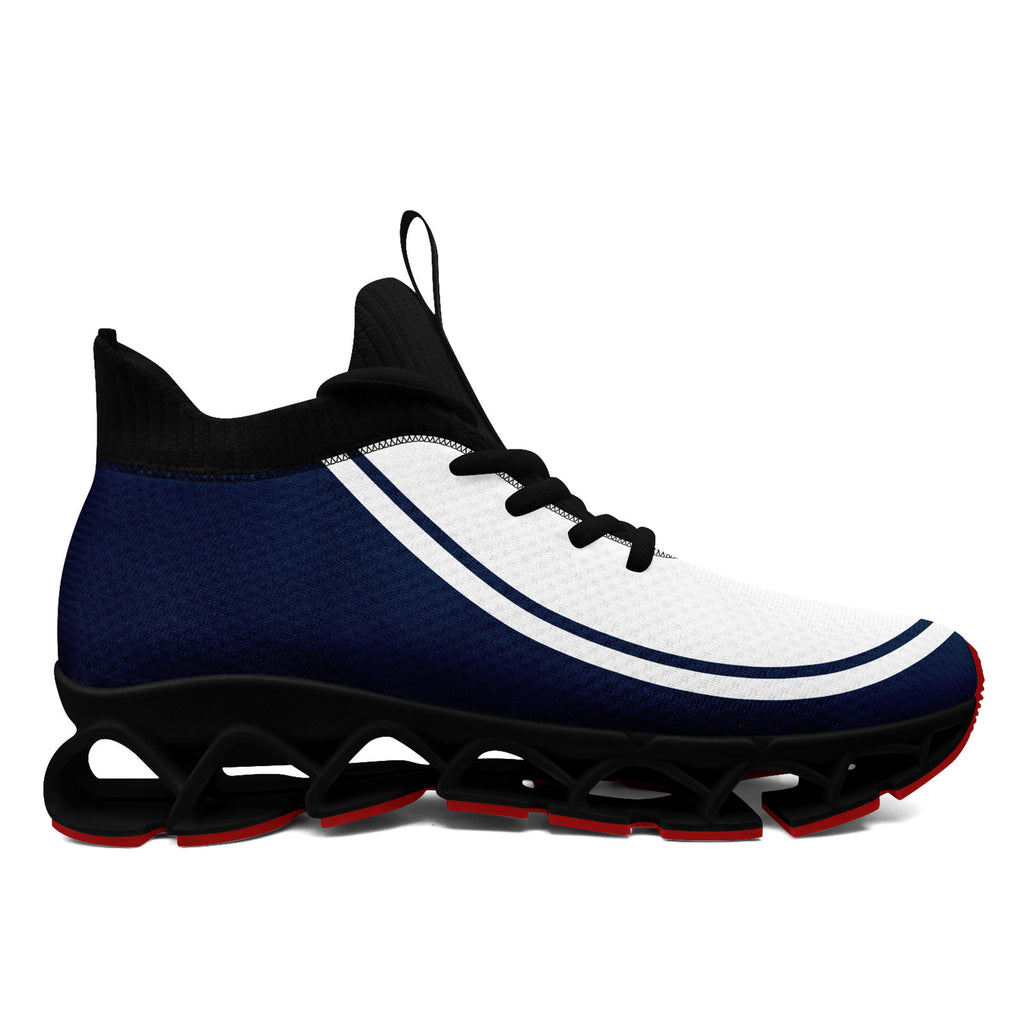 Custom Navy White Maxsoul Shoes Personalized Sneaker FN030XD-D020388-24