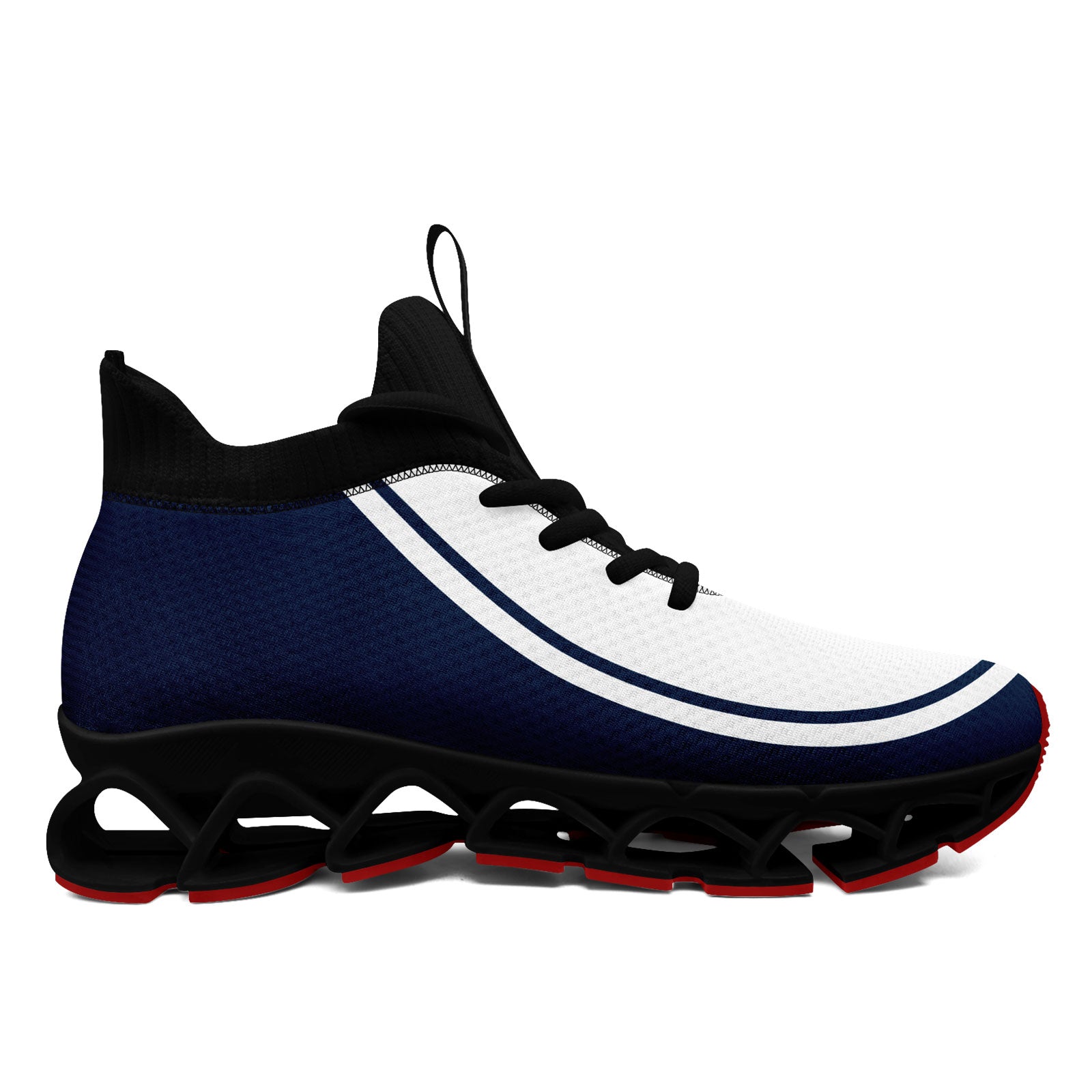 Custom Navy White Maxsoul Shoes Personalized Sneaker FN030XD-D020388-24