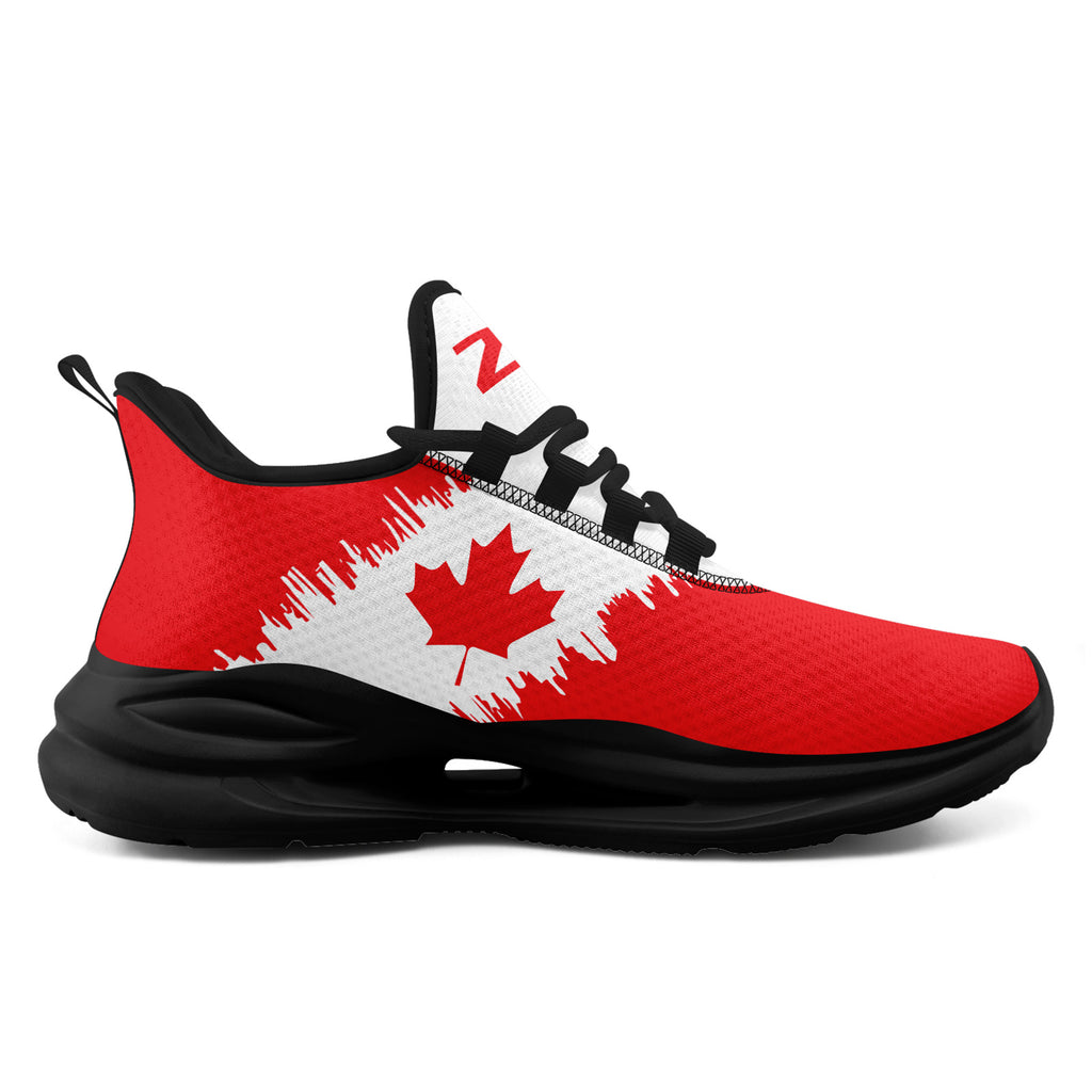 Custom 2026 World Cup Canada Sneakers DIY Country Flag Running Shoes Lightweight Sport Shoes Gift for Football Fans Personalized Team Name and Logo FN079-F023063-1