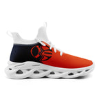 Custom Deep Blue Orange Illinois MaxSoul Shoes and Hat Combo Offer Personalized Combo ZH-D028017-4