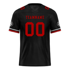 Custom Black Arizona Personalized Authentic Football Jersey FBJ02-D020263-1