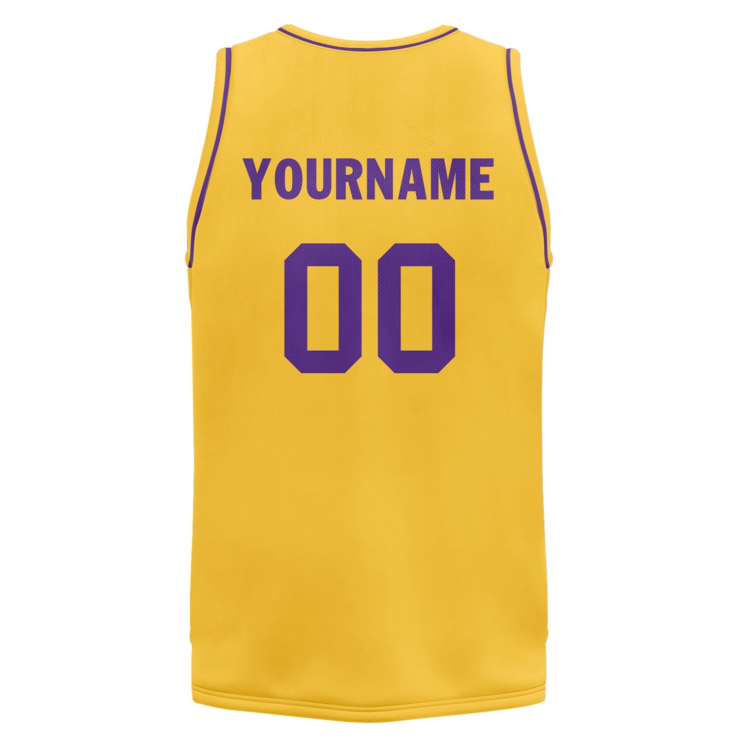 Custom Yellow Classic Style Sports Uniform Basketball Jersey BBJ01-D020105-15