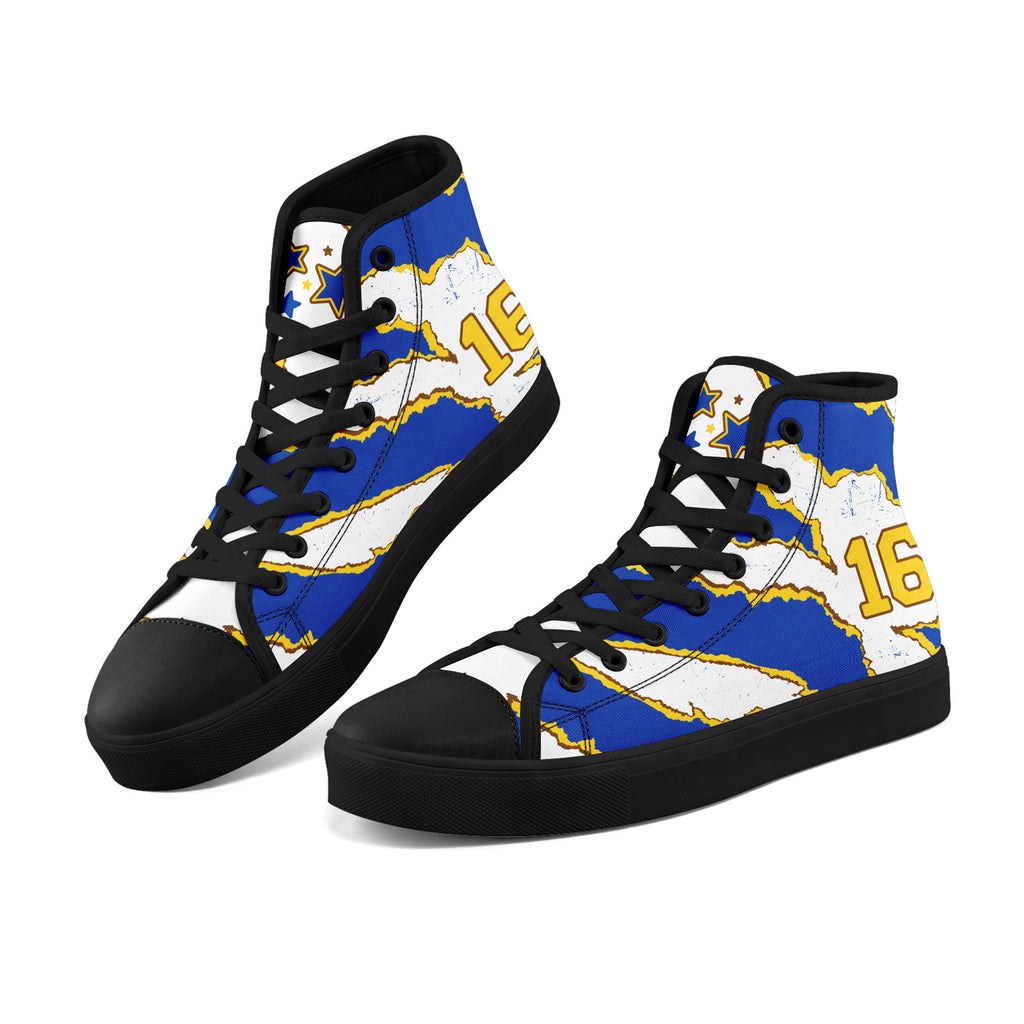 Custom Uruguay 2026 World Cup Sneakers DIY Country Flag Running Shoes Lightweight Sport Shoes Gift for Football Fans Personalized Team Name and Logo FN024-F009125-8