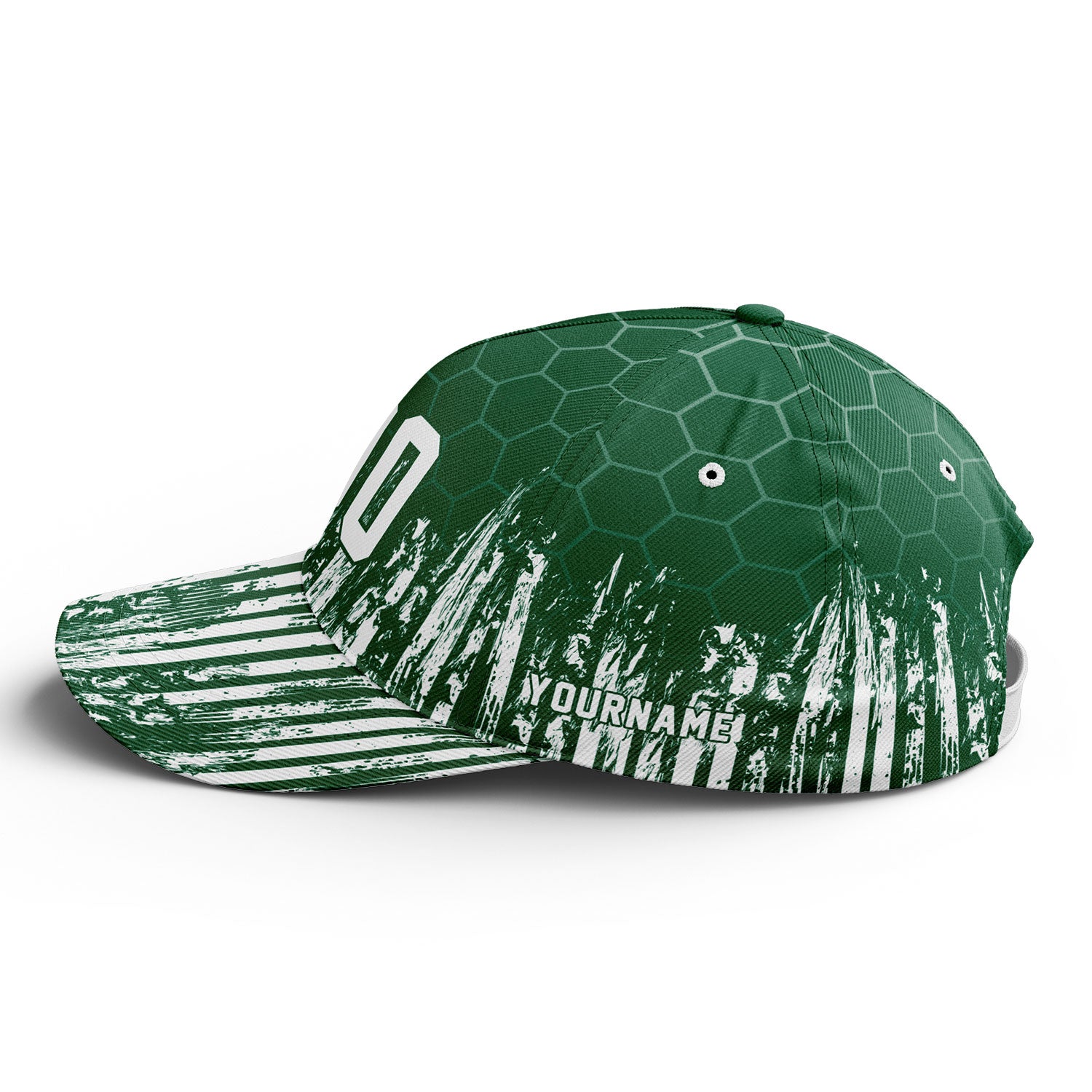 Personalized 2026 Saudi Arabia Soccer Fan Hat - Add Your Name & Design Custom 2026 Football Tournament Hat YW061-F027100-8