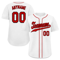 Custom White Classic Style Red Personalized Authentic Baseball Jersey BSBJ01-bd0faa0