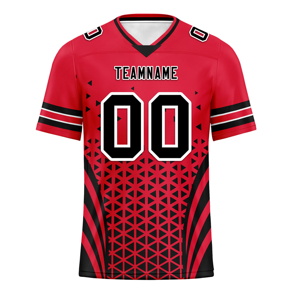 Custom Red White Missouri Football Jersey and Sports Shoes Combo Offer Personalized Combo ZH-D023031-18