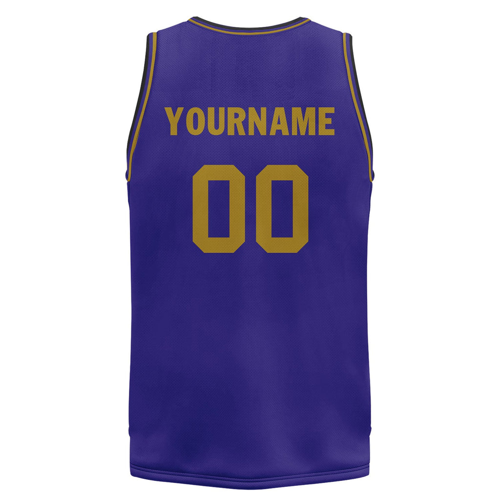 Custom Purple Classic Style Sports Uniform Basketball Jersey BBJ01-D020105-3