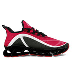 Custom Red Gray Maxsoul Shoes Personalized Sneaker FN003XD-D020391-10