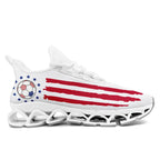 Custom United States 2026 World Cup Sneakers DIY Country Flag Running Shoes Lightweight Sport Shoes Gift for Football Fans Personalized Team Name and Logo FN003XD-F028038-2