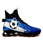 Custom Uruguay 2026 World Cup Sneakers DIY Country Flag Running Shoes Lightweight Sport Shoes Gift for Football Fans Personalized Team Name and Logo FN029XD-F009111-2