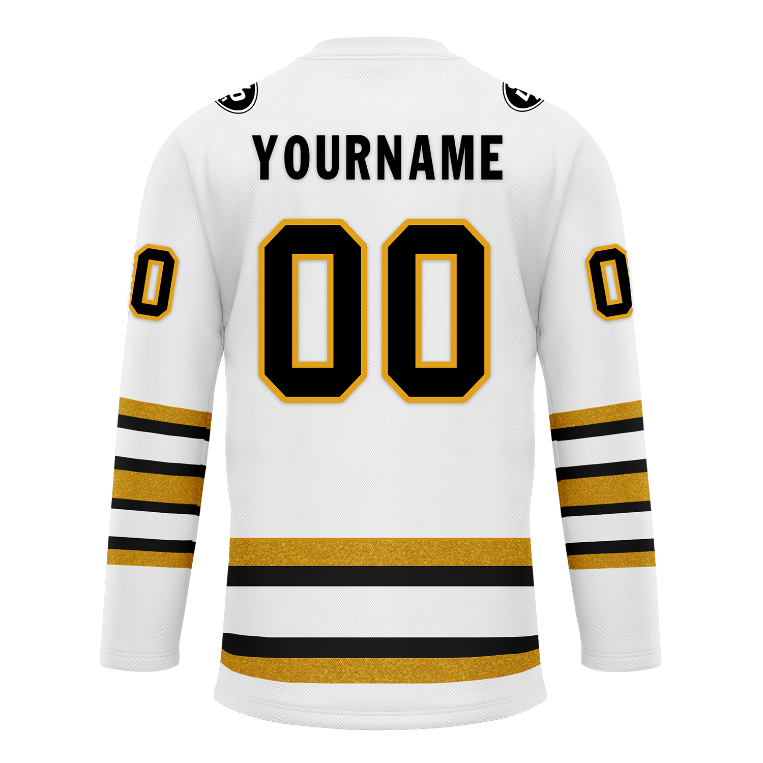 Custom White Yellow Personalized Hockey Jersey HCKJ01-D0a70ef