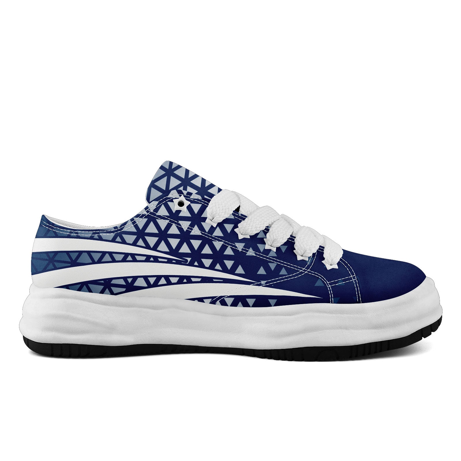 Custom Blue White Indiana Football Jersey and Sports Shoes Combo Offer Personalized Combo ZH-D023031-14