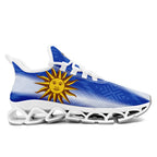Custom Uruguay 2026 World Cup Sneakers DIY Country Flag Running Shoes Lightweight Sport Shoes Gift for Football Fans Personalized Team Name and Logo FN003XD-F009085-1