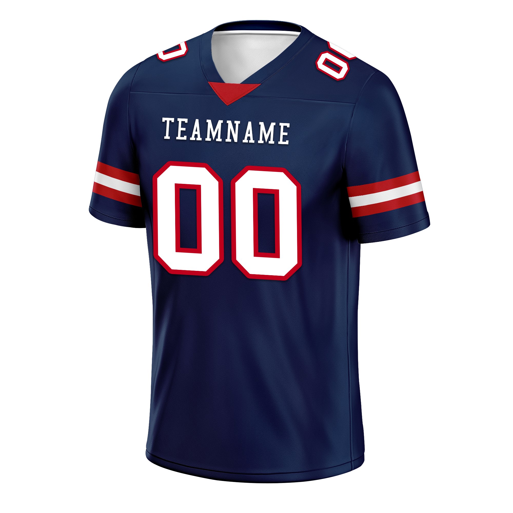 Custom Blue Classic Style Personalized Authentic Football Jersey FBJ02-bd0a70b0