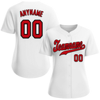 Custom White Classic Style Red Personalized Authentic Baseball Jersey BSBJ01-bd0fad9