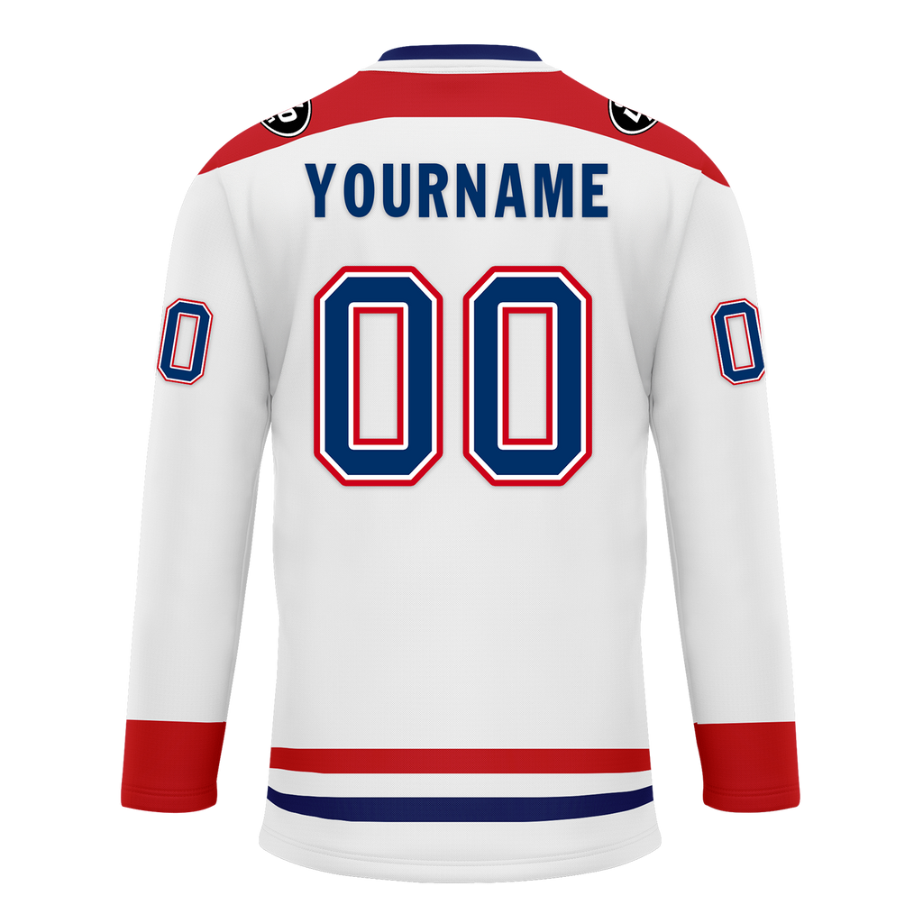 Custom White Red Personalized Hockey Jersey HCKJ01-D0a70a8